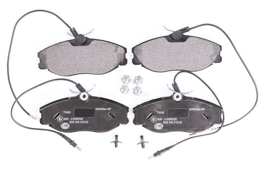 HELLA Brake pad set - T5092 - for e.g. CITROEN / PEUGEOT 8DB355018-221