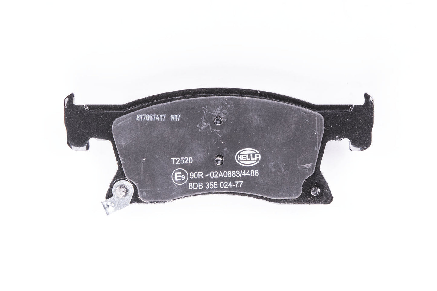 HELLA Brake pad set - T2520 - for e.g. CHEVROLET / HOLDEN / OPEL / VAUXHALL 8DB355024-771