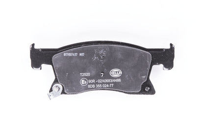 HELLA Brake pad set - T2520 - for e.g. CHEVROLET / HOLDEN / OPEL / VAUXHALL 8DB355024-771