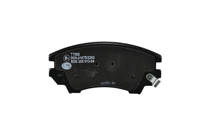 HELLA Brake pad set - T1668 - for e.g. BUICK / CHEVROLET / GMC / HOLDEN / OPEL 8DB355013-041