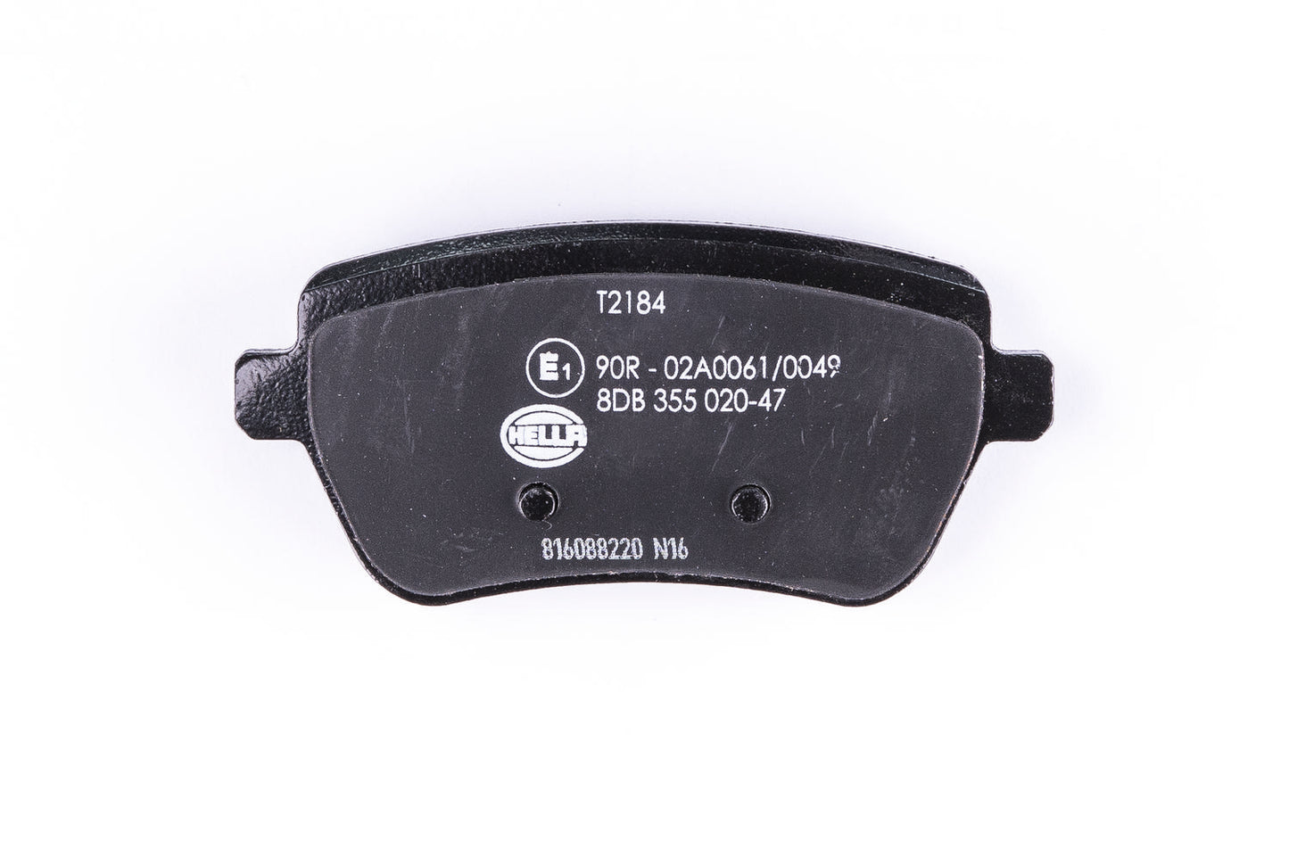 HELLA Brake pad set - T2184 - for e.g. MERCEDES-BENZ 8DB355020-471