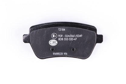 HELLA Brake pad set - T2184 - for e.g. MERCEDES-BENZ 8DB355020-471