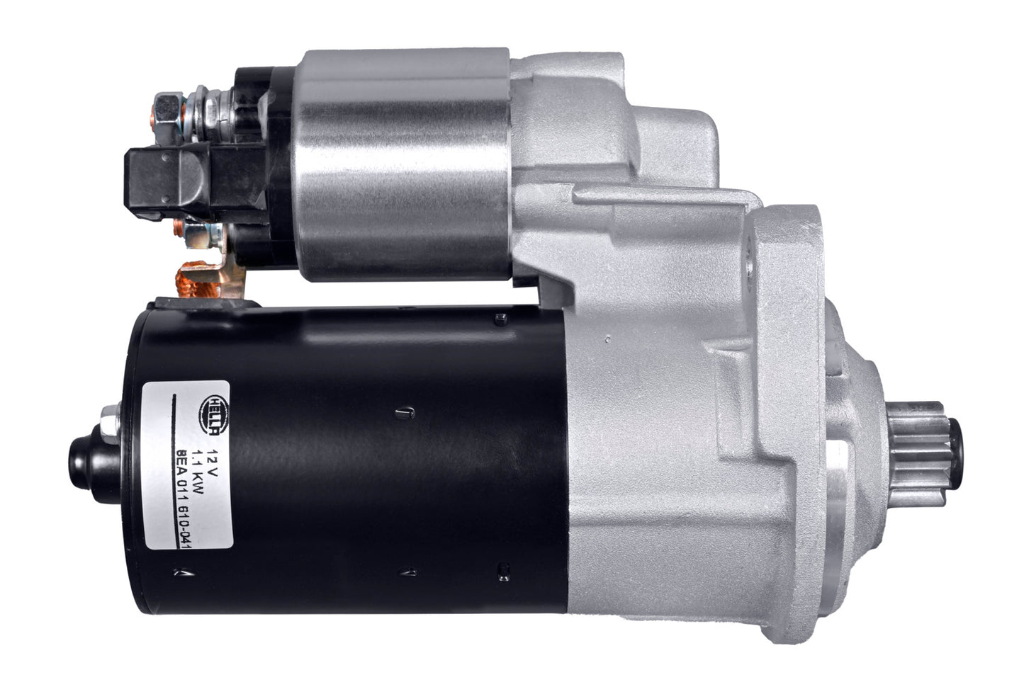 HELLA Starter - 12V - 1.1kW - for e.g. VW Golf IV (1J1) 8EA011610-041