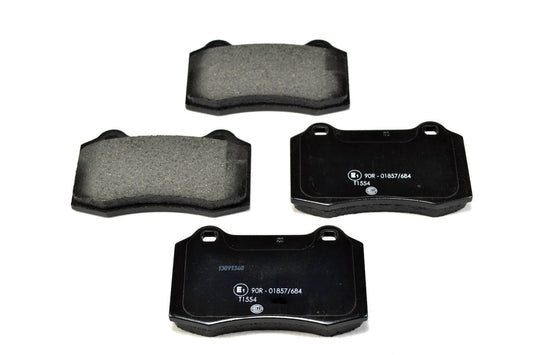 HELLA Brake pad set - T1554 - for e.g. CITROEN / DAIMLER / JAGUAR / LOTUS 8DB355006-591