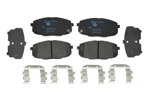 HELLA Brake pad set - T2694 - for e.g. HYUNDAI 8DB355025-791