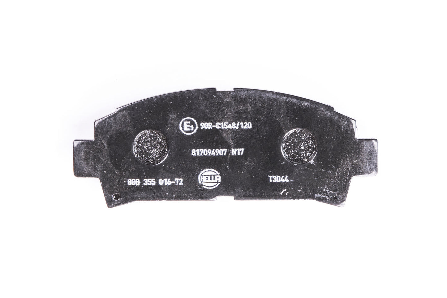 HELLA Brake pad set - T3044 - for e.g. TOYOTA 8DB355016-721