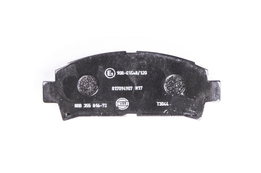 HELLA Brake pad set - T3044 - for e.g. TOYOTA 8DB355016-721
