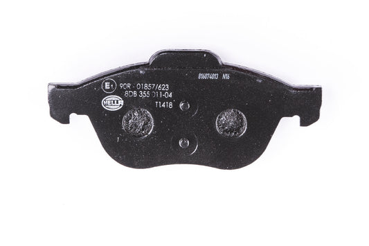 HELLA Brake pad set - T1418 - for e.g. TOYOTA 8DB355011-041