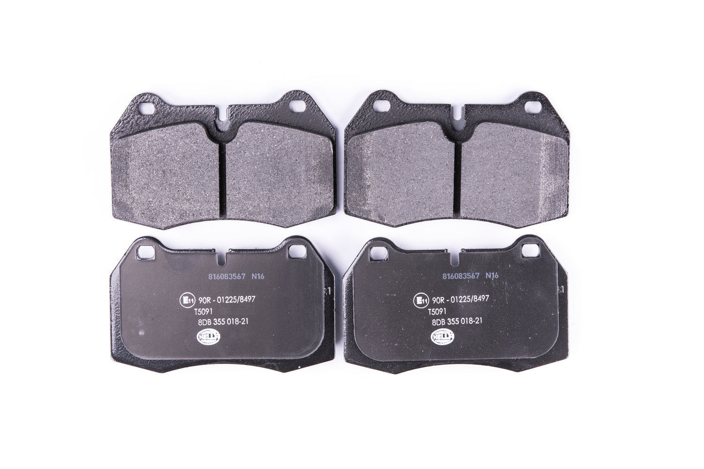 HELLA Brake pad set - T5091 - for e.g. BMW / MASERATI 8DB355018-211