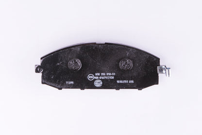 HELLA Brake pad set - T1370 - for e.g. NISSAN 8DB355010-511