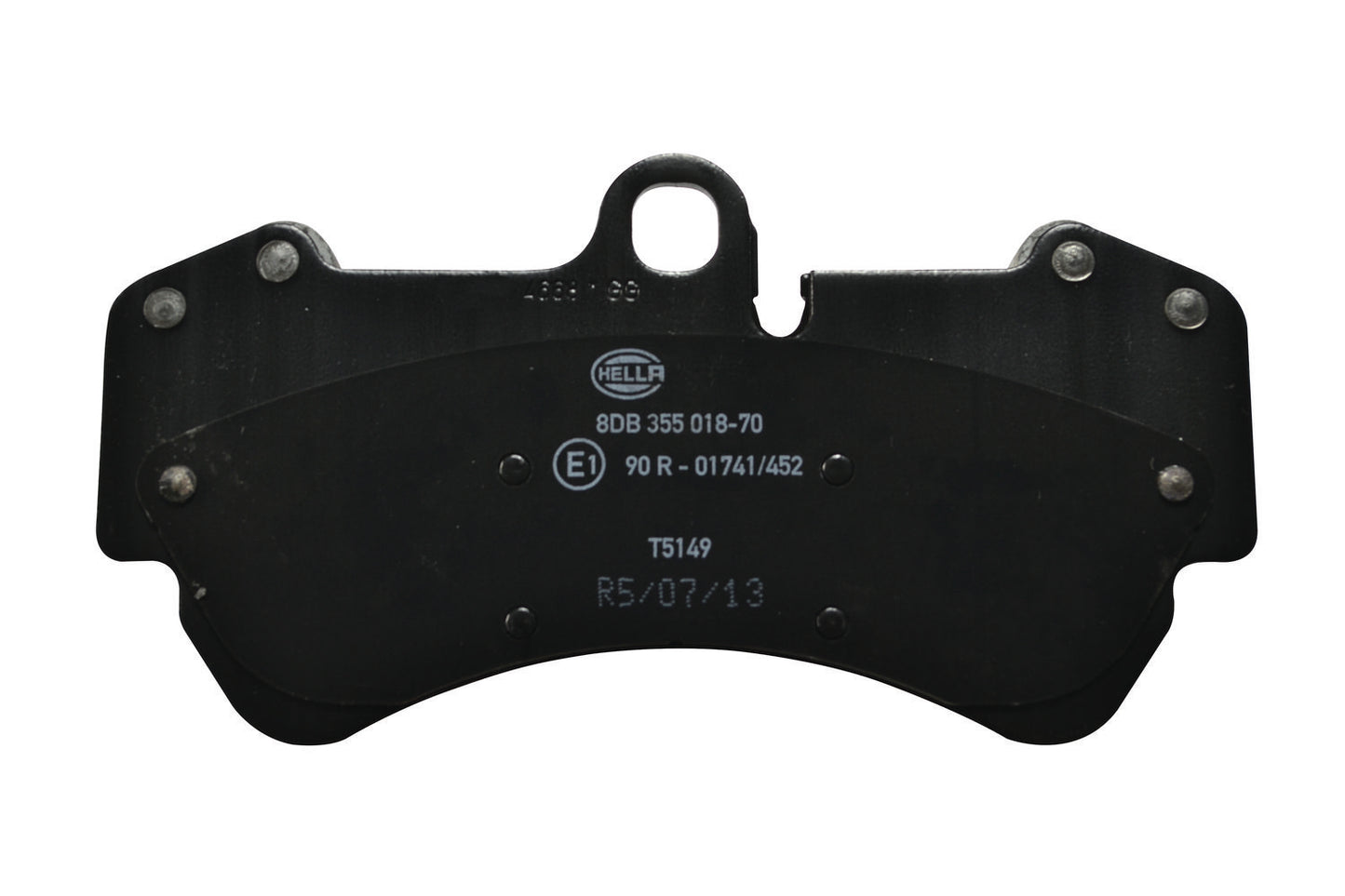 HELLA Brake pad set - T5149 - for e.g. PORSCHE / VOLKSWAGEN 8DB355018-701