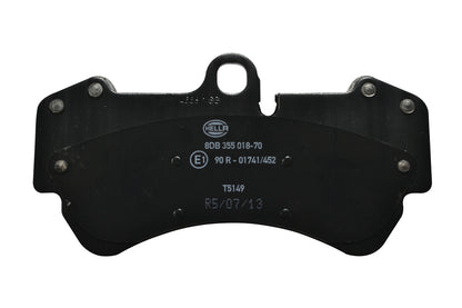 HELLA Brake pad set - T5149 - for e.g. PORSCHE / VOLKSWAGEN 8DB355018-701