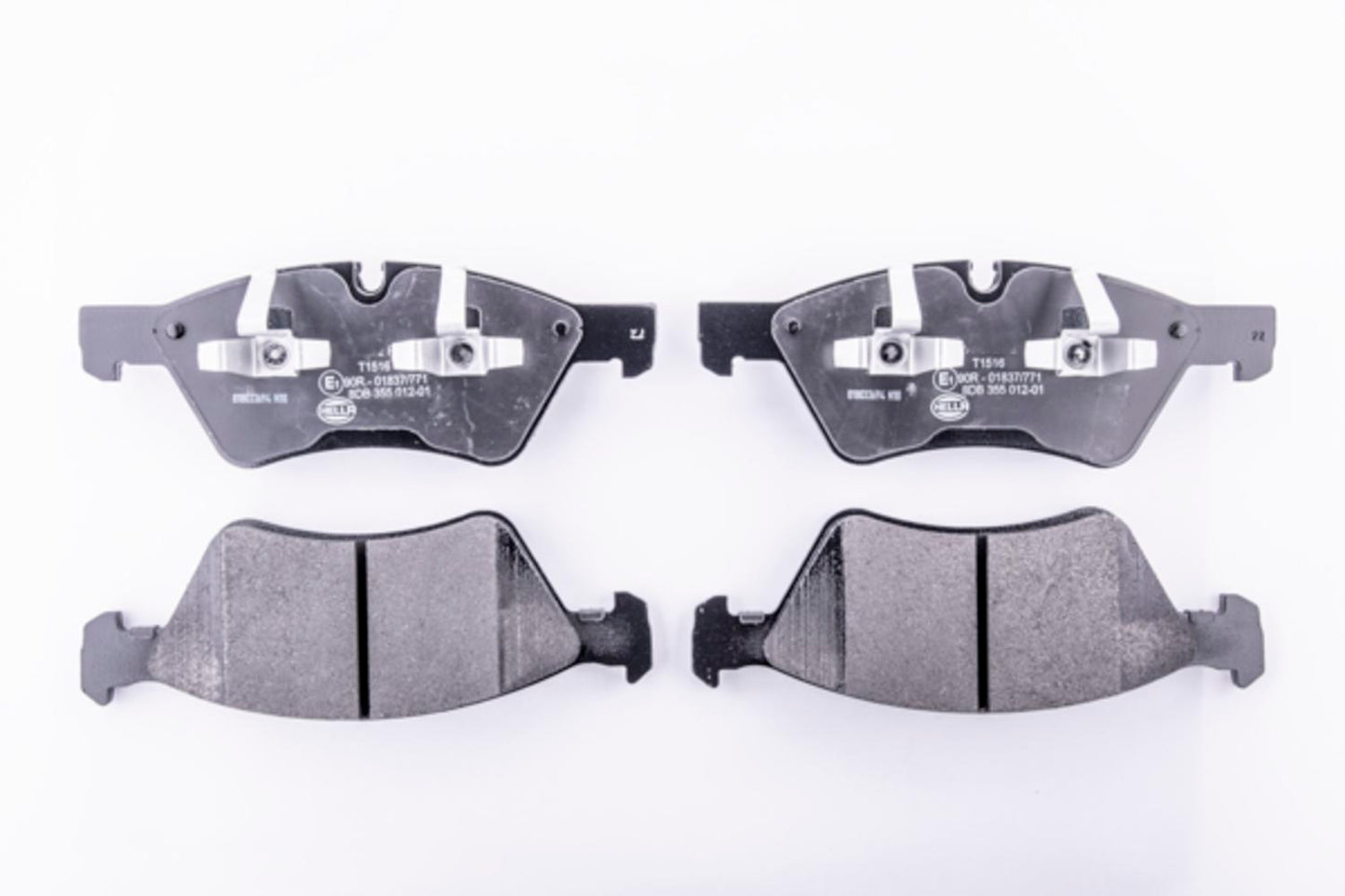 HELLA Brake pad set - T1516 - for e.g. MERCEDES-BENZ 8DB355012-011