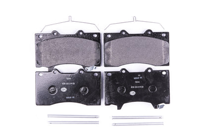 HELLA Brake pad set - T2044 - for e.g. NISSAN 8DB355019-531