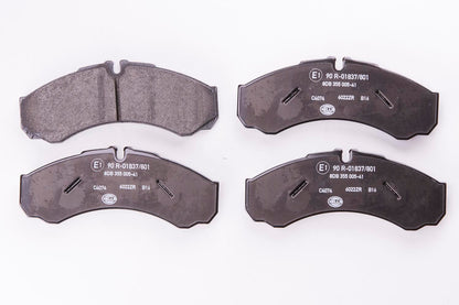HELLA Brake pad set - C4074 - for e.g. IVECO / RENAULT 8DB355005-411