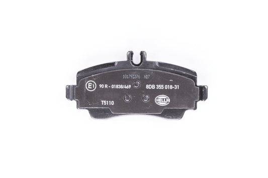 HELLA Brake pad set - T5110 - for e.g. MERCEDES-BENZ 8DB355018-311