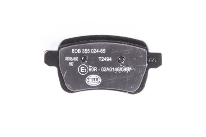HELLA Brake pad set - T2494 - for e.g. OPEL / VAUXHALL 8DB355024-651