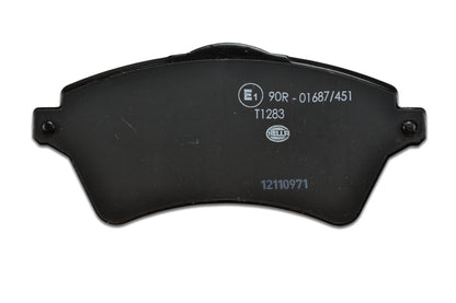 HELLA Brake pad set - T1283 - for e.g. LAND ROVER 8DB355009-761