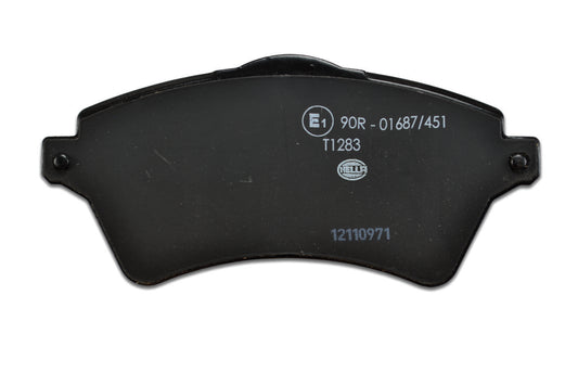 HELLA Brake pad set - T1283 - for e.g. LAND ROVER 8DB355009-761