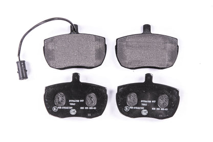 HELLA Brake pad set - T0062 - for e.g. ALFA ROMEO / CARBODIES / IVECO 8DB355005-831