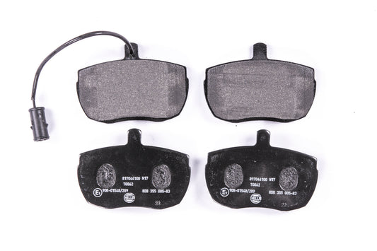 HELLA Brake pad set - T0062 - for e.g. ALFA ROMEO / CARBODIES / IVECO 8DB355005-831