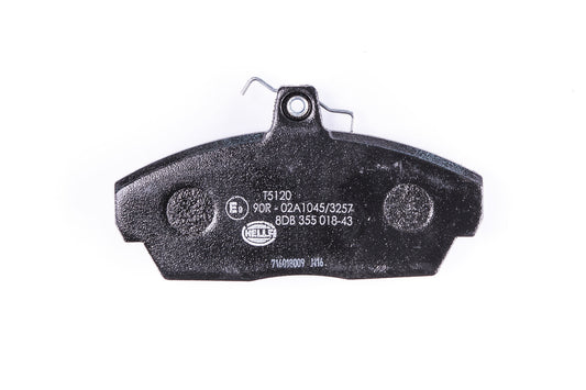 HELLA Brake pad set - T5120 - for e.g. LAND ROVER 8DB355018-431