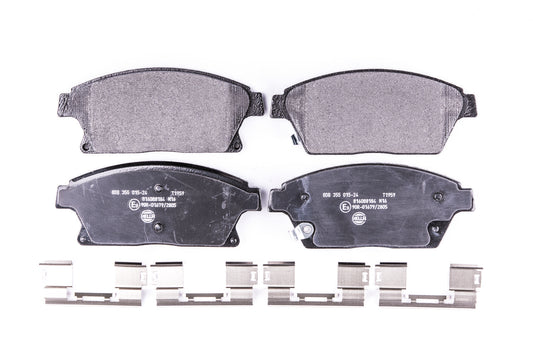 HELLA Brake pad set - T1959 - for e.g. BUICK / CADILLAC / CHEVROLET / HOLDEN 8DB355015-241