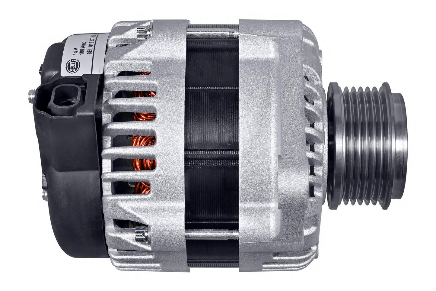 HELLA Alternator - 14V - 100A - for e.g. Opel Astra 8EL015637-421