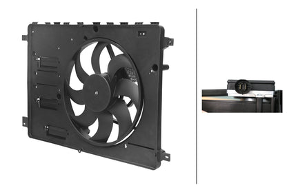 Hella Radiator Cooling Fan 8EW366420-301