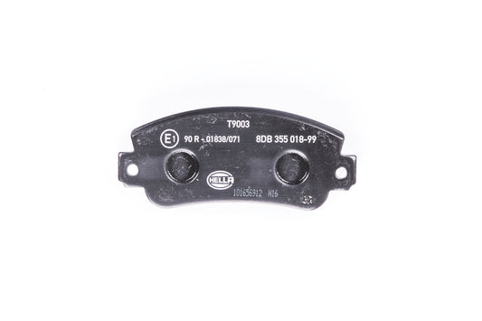 HELLA Brake pad set - T9003 - for e.g. AUTOBIANCHI / FIAT / LANCIA / SEAT 8DB355018-991