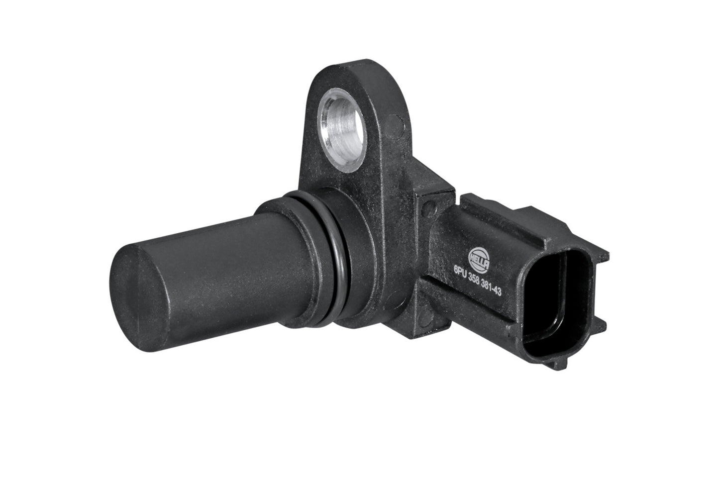 HELLA Sensor, crankshaft pulse - 12V - 2-pin connector 6PU358381-431