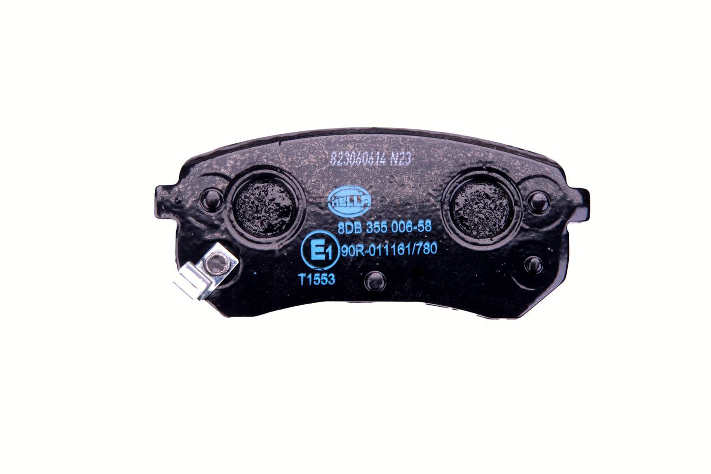 HELLA Brake pad set - T1553 - for e.g. DODGE / HYUNDAI / KIA 8DB355006-581