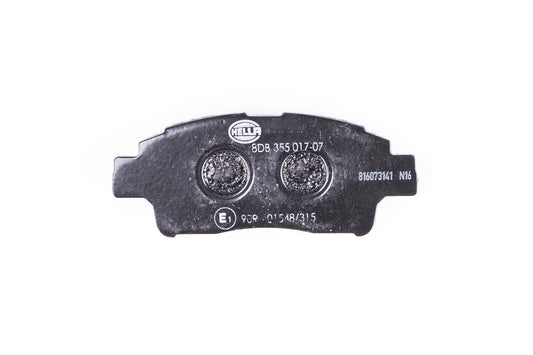 HELLA Brake pad set - T3098 - for e.g. TOYOTA 8DB355017-071