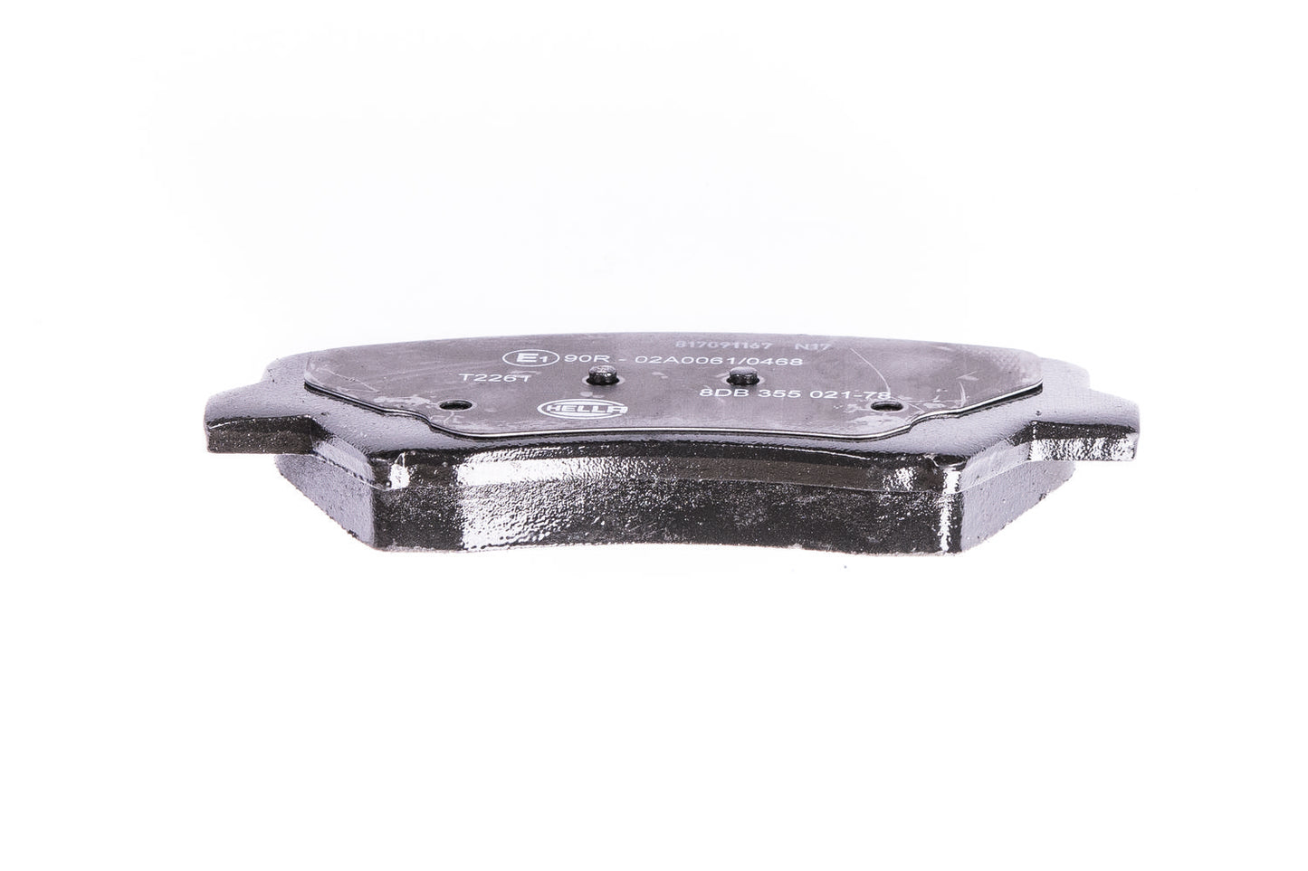 HELLA Brake pad set - T2261 - for e.g. HYUNDAI / KIA 8DB355021-781