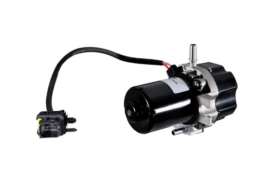 HELLA Vacuum Pump, braking system - 12V - 2-pin connector - Electric - with holder 8TG358400-001