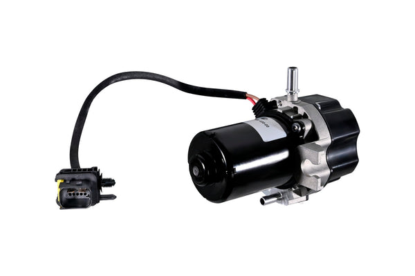 HELLA Vacuum Pump, braking system - 12V - 2-pin connector - Electric - with holder 8TG358400-001