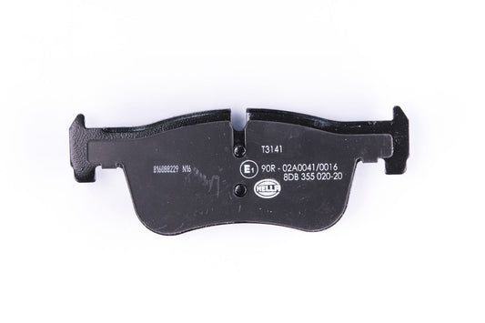 HELLA Brake pad set - T3141 - for e.g. BMW 8DB355020-201