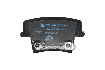 HELLA Brake pad set - T2632 - for e.g. CHRYSLER / DODGE 8DB355039-291