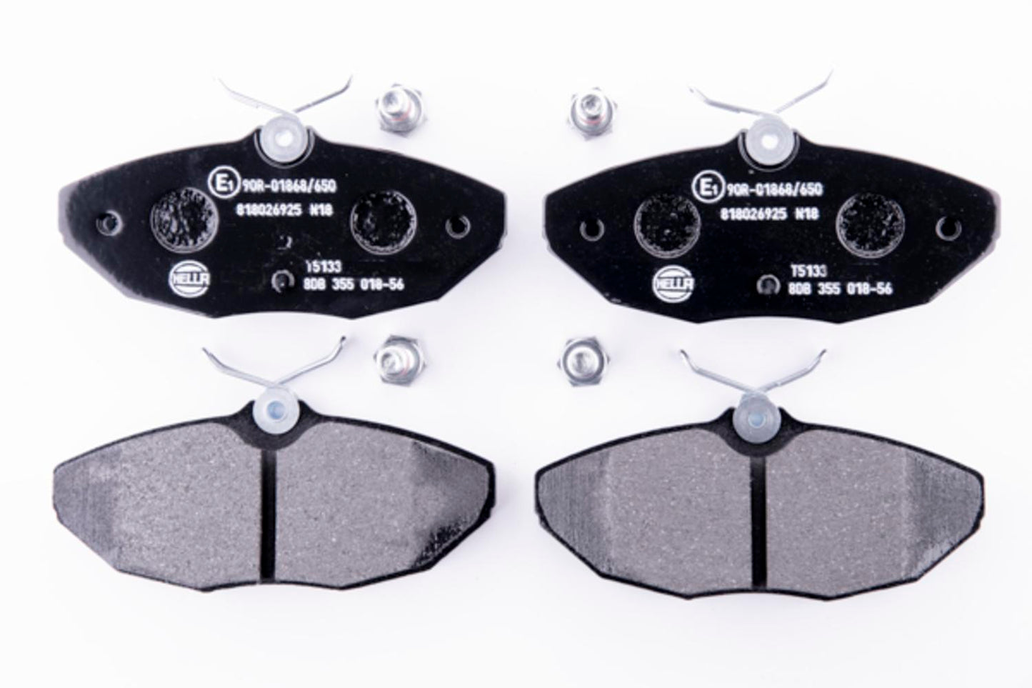 HELLA Brake pad set - T5133 - for e.g. DAIMLER / FORD / JAGUAR / LINCOLN 8DB355018-561