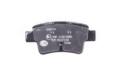 HELLA Brake pad set - T2066 - for e.g. OPEL / VAUXHALL 8DB355015-861