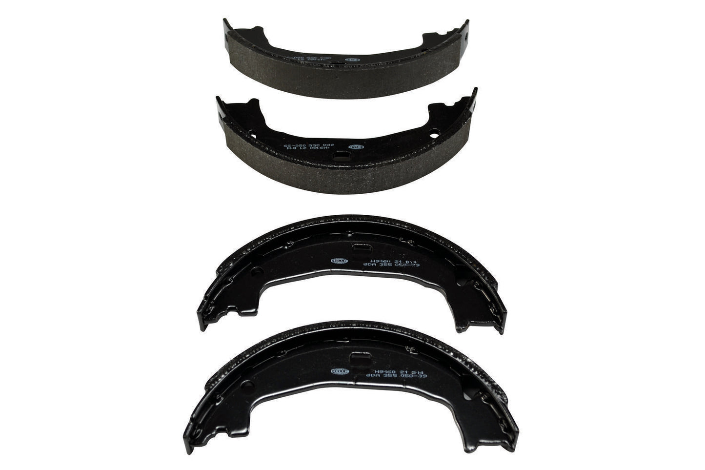 HELLA Brake Shoe Set, parking brake - H9160 - for e.g. ALPINA / BMW 8DA355050-391