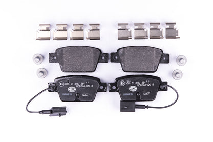 HELLA Brake pad set - T2207 - for e.g. CHRYSLER / FIAT / LANCIA 8DB355020-181