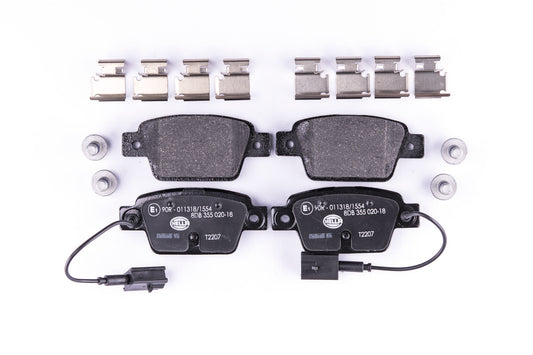 HELLA Brake pad set - T2207 - for e.g. CHRYSLER / FIAT / LANCIA 8DB355020-181