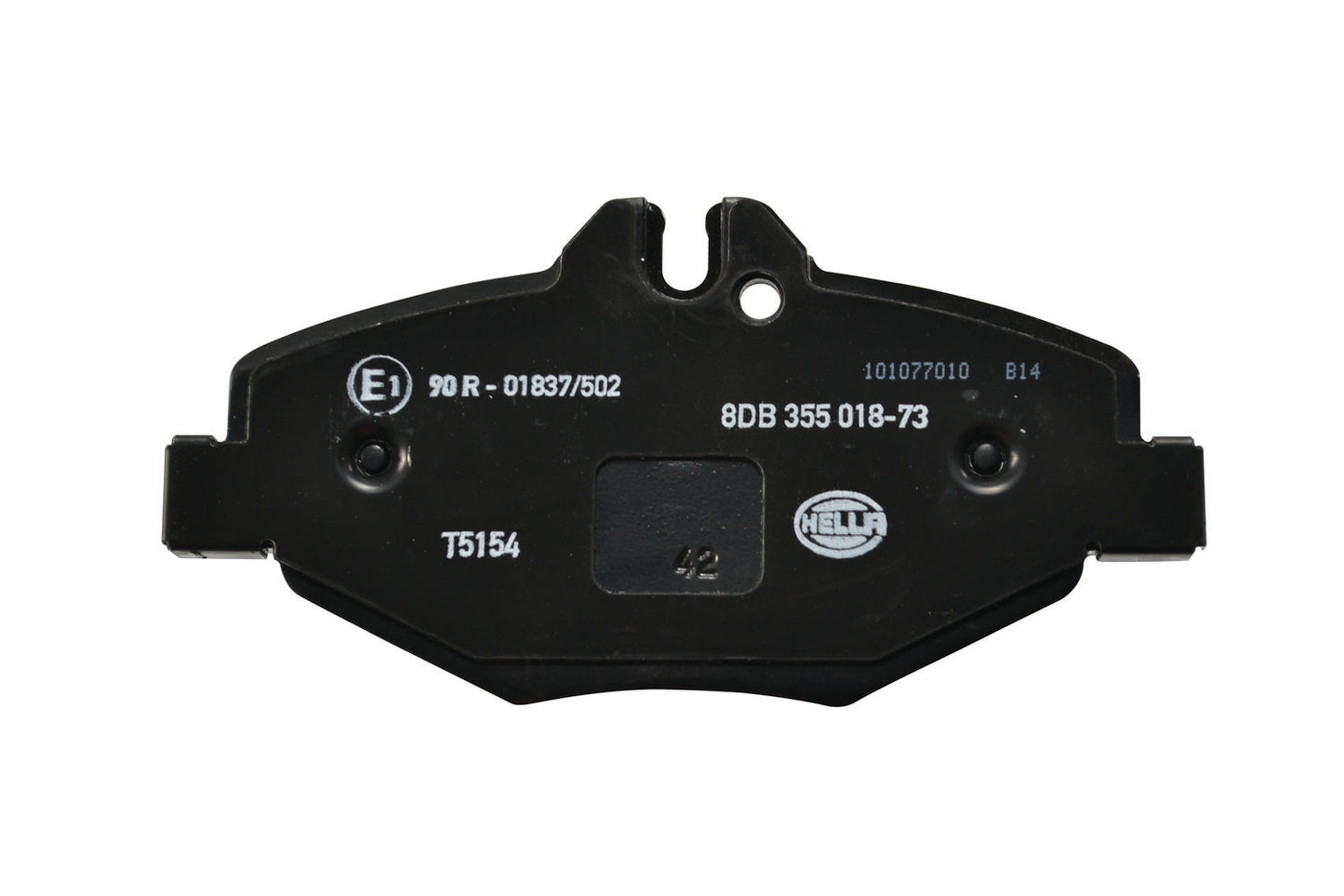 HELLA Brake pad set - T5154 - for e.g. MERCEDES-BENZ 8DB355018-731