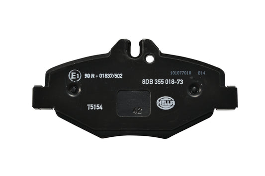HELLA Brake pad set - T5154 - for e.g. MERCEDES-BENZ 8DB355018-731