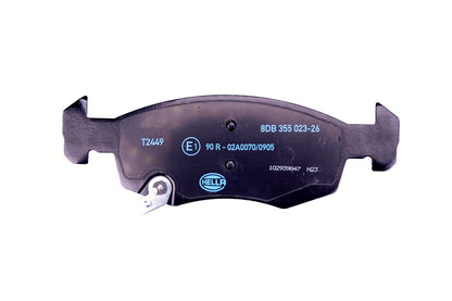HELLA Brake pad set - T2449 - for e.g. OPEL / VAUXHALL 8DB355023-261