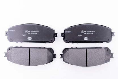 HELLA Brake pad set - T2467 - for e.g. JEEP 8DB355023-391