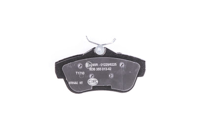 HELLA Brake pad set - T1710 - for e.g. CITROEN / FIAT / PEUGEOT / TOYOTA 8DB355013-421