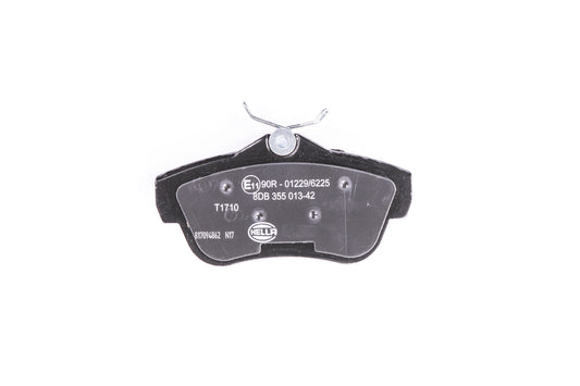 HELLA Brake pad set - T1710 - for e.g. CITROEN / FIAT / PEUGEOT / TOYOTA 8DB355013-421