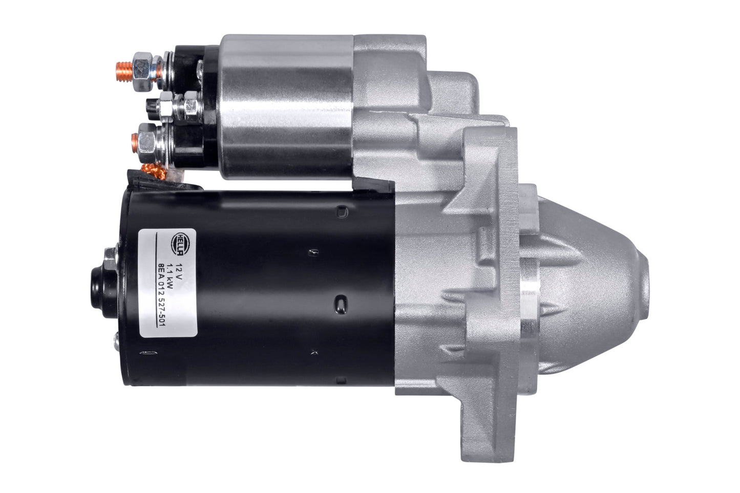 HELLA Starter - 12V - 1.1kW - for e.g. Ford Ka (Rb_) 8EA012527-501